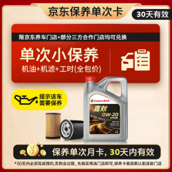 嘉实多 机油保养单次卡 嘉效全合成 0W-20 SP/C5 4L 30天可用