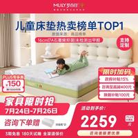 MLILY 抑菌零压记忆棉 儿童床垫  1.5米*2米（速发） 绿野仙踪儿童床垫 软硬适中 10-15cm(含)