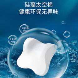 爱车屋 可拆式卡通汽车头枕腰靠套装可爱车内座椅腰枕记忆棉车载腰靠垫