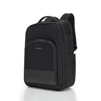 新秀丽 商务双肩笔记本电脑包大容量25L 防泼溅轻量化设计NV6*09009 黑色