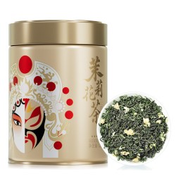 林湖 飘雪茉莉花茶浓香型绿茶叶特级四川口粮茶125g2026新茶