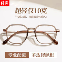 万新 1.67MR-7万新多屏轻薄防蓝光镜片*2+多款时尚镜架可选（附赠原厂包装）
