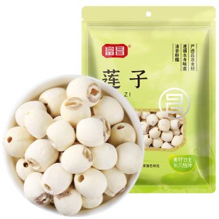 富昌 百合干100g食用新鲜干货特产农家鲜百合花干百合片银耳莲子羹
