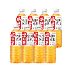 东鹏 饮料焙好茶无糖原味茶饮料潮州单枞茉莉乌龙500ml大瓶多口味