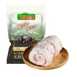 壹号土猪 黑猪板油4斤食用猪油顺丰包邮