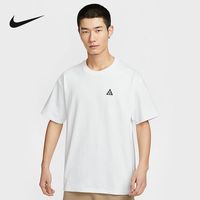 百亿补贴：NIKE 夏季款男子ACG户外运动休闲圆领白色短袖T恤HJ0799-121