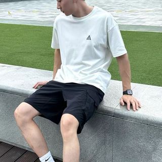 NIKE耐克 IH8660-133 背面Logo印花 儿童运动短袖T恤