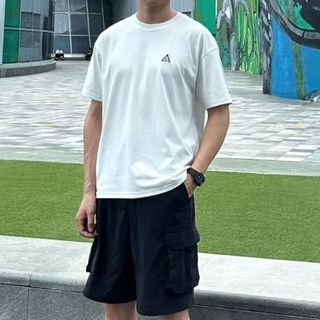NIKE耐克 IH8660-133 背面Logo印花 儿童运动短袖T恤