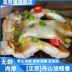 蓝胖猫 舟山 沙鳗干 500g 小沙鳗1斤（1斤15条以上）