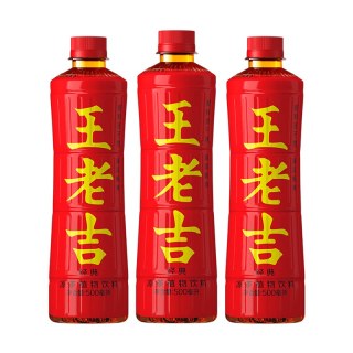 移动端：王老吉 瓶装原味凉茶植物饮料500ml*3瓶清爽夏日饮品清爽解腻