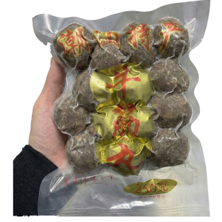 潮仙翁 广东汕头牛肉丸牛筋丸 250g*3袋牛肉丸+250g*3袋牛筋丸
