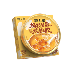 粒上皇 杨枝甘露鲜炖桃胶12碗速食早餐粥即食粥代餐桃胶羹甜品营养品228g 228g*6碗