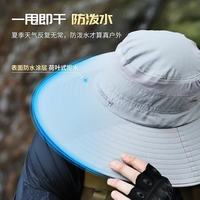 勋阳宇乐 防紫外线大帽檐遮阳帽 4172浅灰