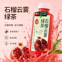 动康 果汁茶饮料 石榴云雾绿茶450ml*5瓶+小青柠冰茶450ml*5瓶+话梅菠萝云雾绿茶450ml*5瓶+红杏冰茶450ml*5瓶 瓶装