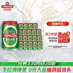青岛啤酒 经典系列 330ml*20听