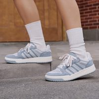 adidas ENTRAP美式校园风运动鞋少年感复古篮球风板鞋男女