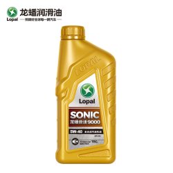 龙蟠 SONIC 9000 5W-40 SN级 全合成机油 1L