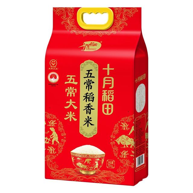 十月稻田 五常稻香米5kg