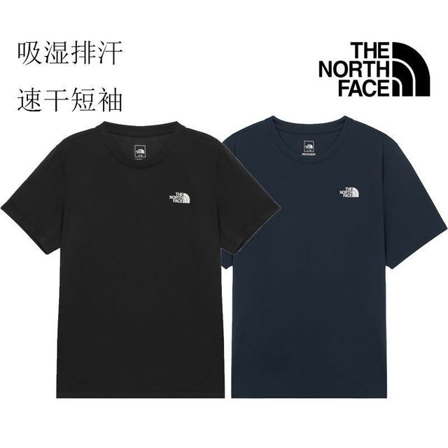 北面 TheNorthFace北面夏季新款男户外速干圆领休闲短袖T恤衫NT7US01