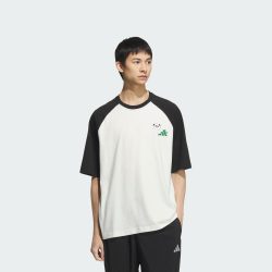 adidas 运动生活 男款短袖T恤 2025Q2-DE200