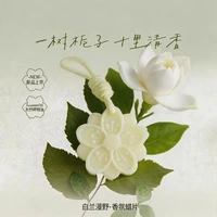 下姜栀子香薰蜡片衣橱衣柜持久留香高级感香氛挂件