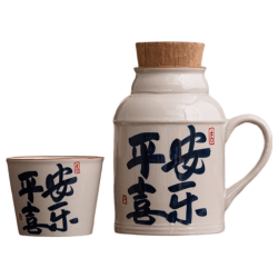 小暖壶带盖马克杯套装大容量茶杯