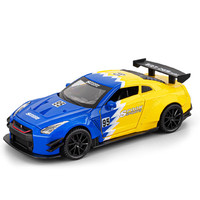 烽索 CZ32713 日产GTR 赛道版 汽车模型