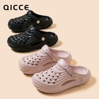 QICCE QL9051-1 洞洞鞋 男女通用 36-37 白色 EVA 防滑