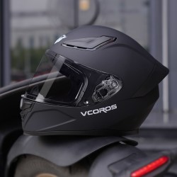 VCOROS 摩托车头盔全盔男女机车巡航骑行电动车全盔四季通用3C认证