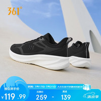 361° 运动鞋锋叶5.0夏季网面透气男鞋舒缓减震跑鞋休闲鞋672612235-3