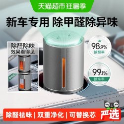 FULL OF HOPE 希望树 车载除醛礼盒2.0 车载除甲醛净化器 旷野御风香 300g 放置型