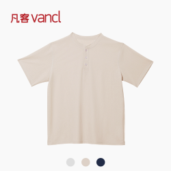 凡客 Vancl 凡客 男士亨利领短袖T恤 6257263695638