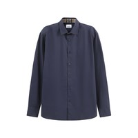 BURBERRY 男款徽标刺绣长袖衬衫 8071800