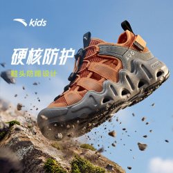 安踏儿童 antakids男童沙滩鞋2026夏新款防滑多功能设计户外涉水溯溪凉鞋