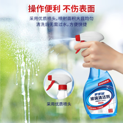 绿可 玻璃清洁剂 擦玻璃水清洁剂 500g
