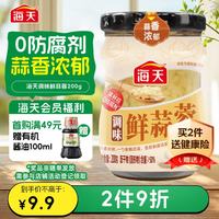 海天 调味鲜蒜蓉200g 火锅油碟 海鲜大咖 凉拌佐餐