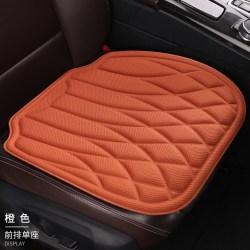 海藻纤维汽车坐垫四季通用车载乳胶座椅垫单片通风透气车内靠背垫
