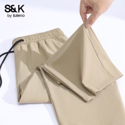班尼路 S&K系列 男士冰丝裤 20260130-22PK04-BL1