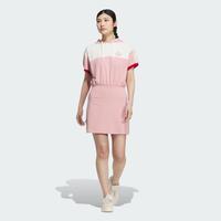 adidas 三叶草 女子短袖连帽连衣裙