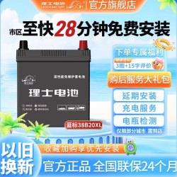 理士电池 LEOCH 理士电池 6-QW-36(310)T1L-(38B20L) 36Ah 12V 免维护蓄电池