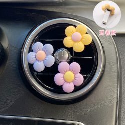 车主日记 车载香薰空调出风口品摆件创意个性车内汽车香水香氛可爱装饰用品