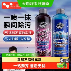 HELLOLEIBOO T2506-XCY-04 洗车液水蜡高泡沫强力清洁剂 500ml
