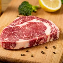 天谱乐食 澳洲/新西兰精选草饲眼肉原切牛排 200g