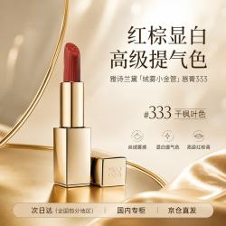 雅诗兰黛 绒雾哑光唇膏333#干枫叶色3.5g显白口红化妆品礼物送女友送妈妈