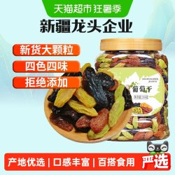 new boundaries 四色葡萄干 500g 桶装