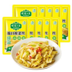 博鸿小菜 BOHONG FOOD 博鸿小菜 脆口榨菜丝 60g*10包