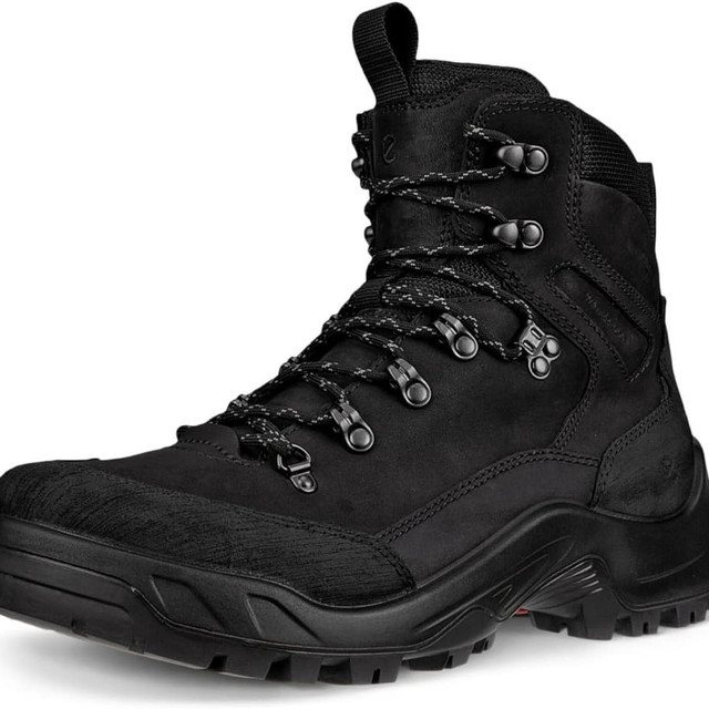ecco 男士防水高帮越野登山鞋