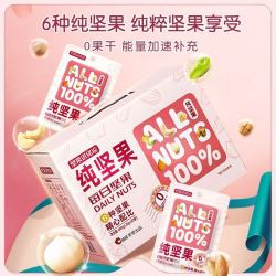 恰恰瓜子 坚果进化论纯坚果600g30日装20g*30袋每日坚果