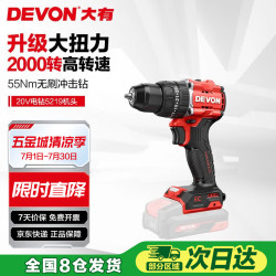 大有 5219 锂电无刷电钻 55N·m
