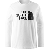 THE NORTH FACE 北面 8AMJ 棉面料透气 白色 2XL 长袖T恤